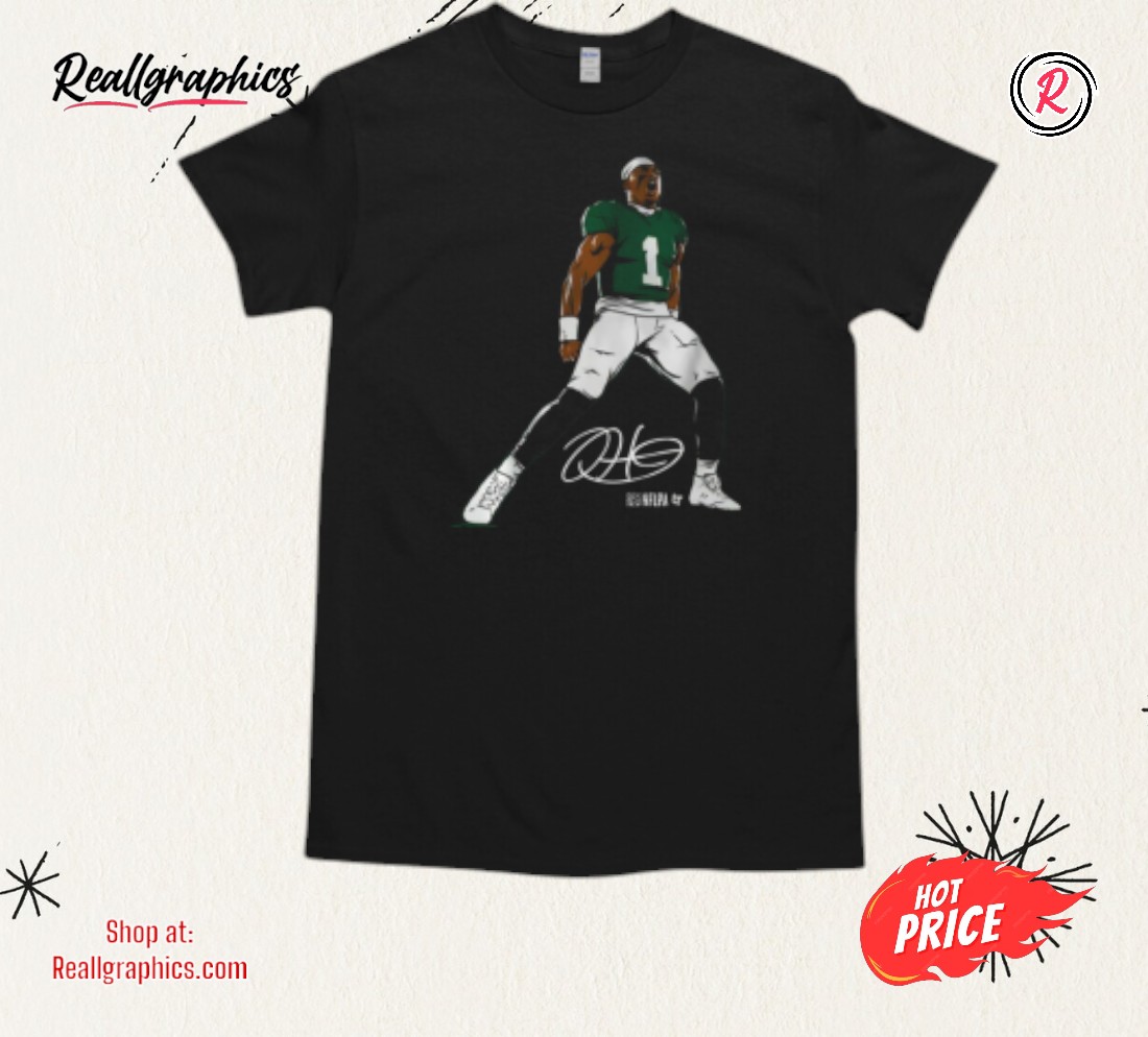 Jalen Hurts Superstar Pose Shirt Jalen Hurts Superstar Pose Shirt