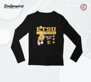 Jenna Forster Etsu Women's Volleyball Signature Cartoon Player Shirt