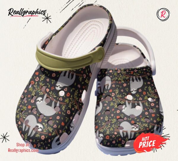 last sloth in the world shoes sloth flower classic crocs shoes