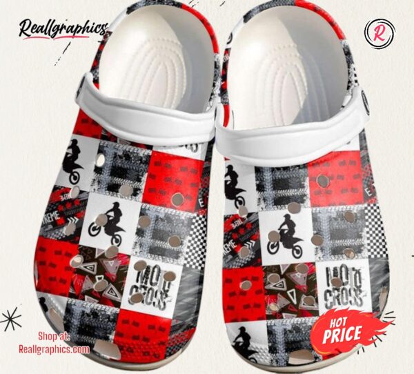 motorcross gift classic crocs shoes