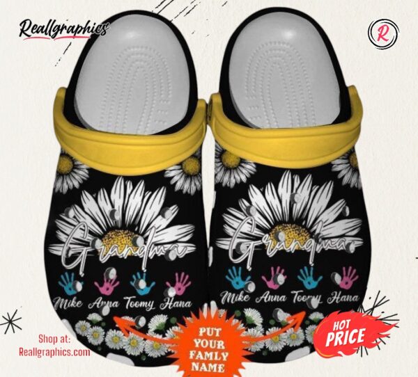 personalization awesome grandma classic crocs shoes