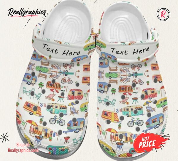 time to camp with cars classic crocs shoes
