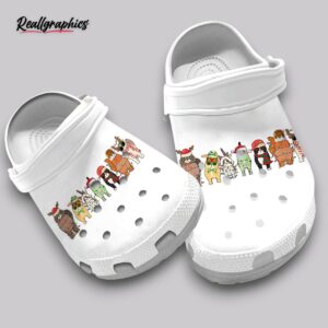 cat christmas crocs - rare cute unisex holiday shoes