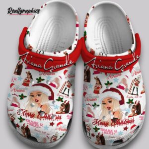 Christmas Clogs Ariana Grande Holiday Print - Kids & Adults