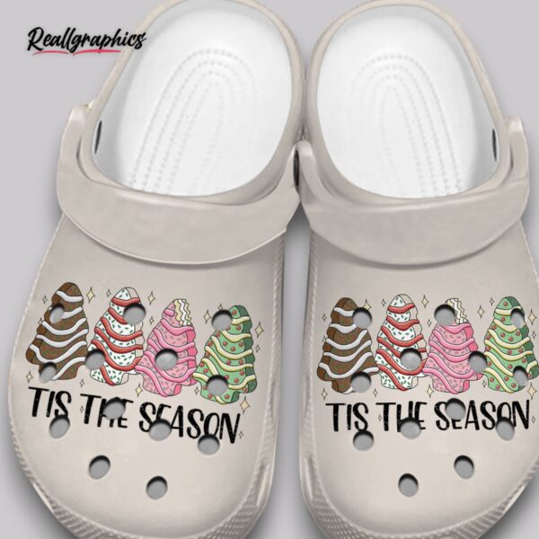 Christmas Clogs Holiday Printed Shoes - Festive Season Footwear