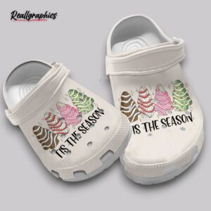 Christmas Clogs Holiday Printed Shoes - Festive Season Footwear