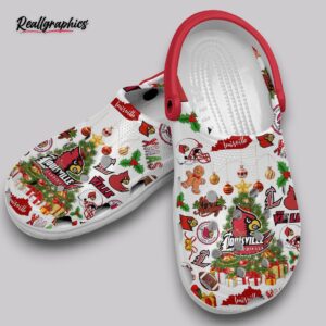 Christmas Clogs Louisville Print - Kids & Adults Festive Holiday Shoes