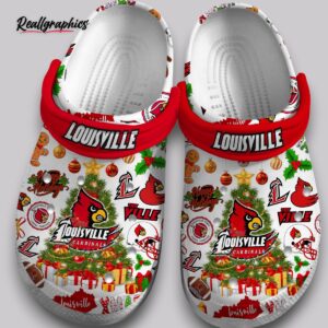 Christmas Clogs Louisville Print - Kids & Adults Festive Holiday Shoes