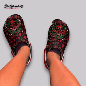 Christmas Clogs Slayer Nation Holiday Shoes for Kids & Adults