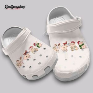 Christmas Crocs Big Farm Unisex Clogs - Holiday Print