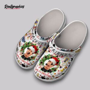Christmas Crocs Holiday Friends Print - Classic Clogs