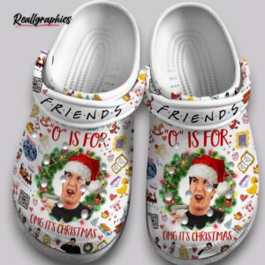 Christmas Crocs Holiday Friends Print - Classic Clogs