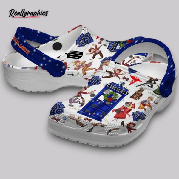 Christmas Crocs Holiday Who Print - Classic Clogs
