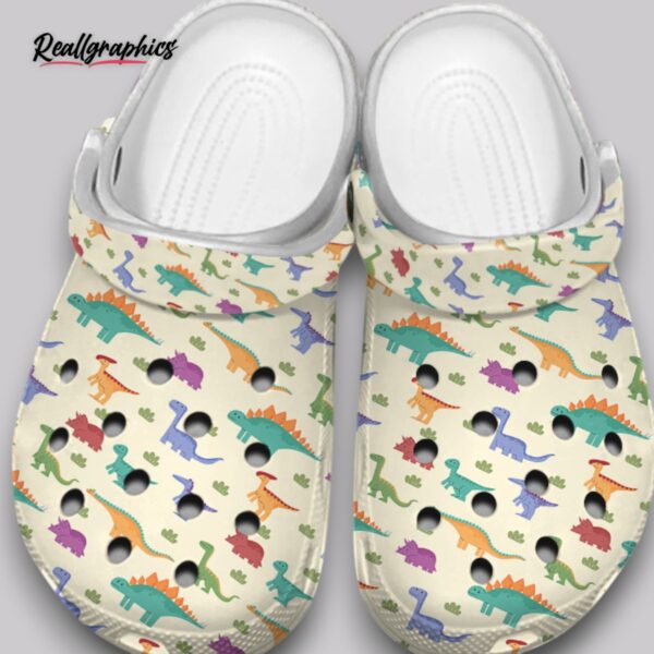 dinosaur constellation clogs - printed design shoes