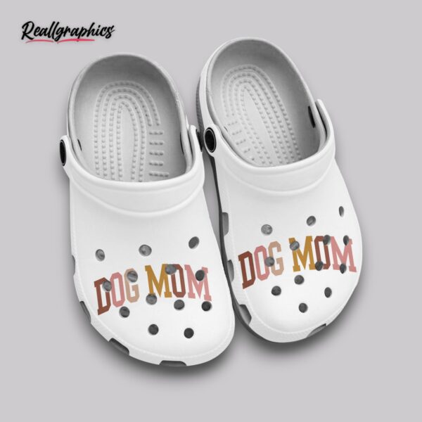 dog mom crocs - fluffy paw print unisex classic clogs