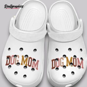 dog mom crocs - fluffy paw print unisex classic clogs
