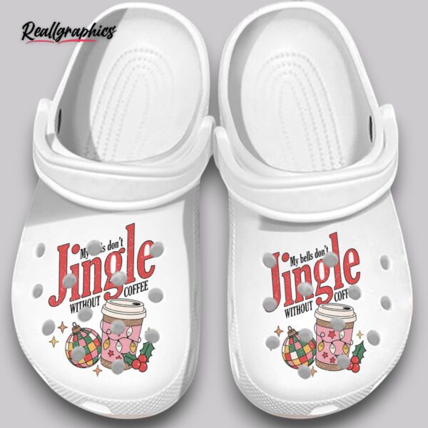 don't jingle coffee crocs - unisex breathable classic clogs