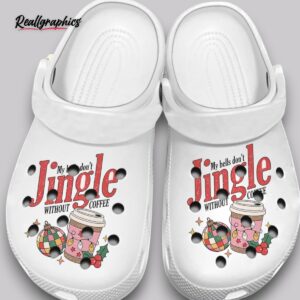 don't jingle coffee crocs - unisex breathable classic clogs