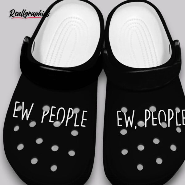 ew people clogs - funny graphic print shoes kids & adults