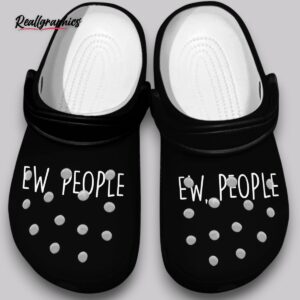 ew people clogs - funny graphic print shoes kids & adults