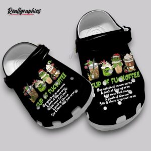fckoffee crocs - funny coffee unisex clogs
