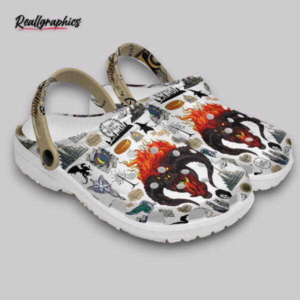 fire monster clogs - lord of the rings style - kids & adults