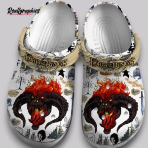 fire monster clogs - lord of the rings style - kids & adults