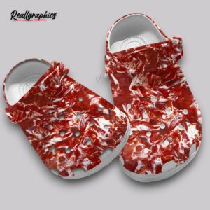 funny pig slippers - novelty meat print house shoes