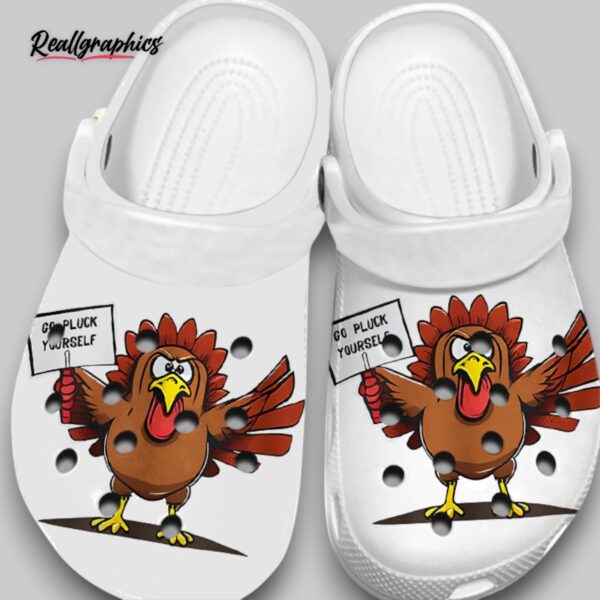 go pluck yourself crocs - unisex classic clogs
