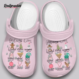 god says i am crocs - 3d printed christian unisex clogs