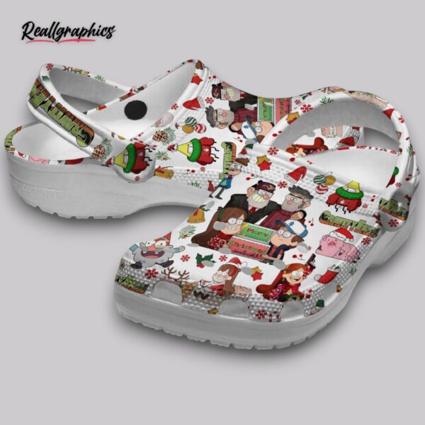 gravity falls christmas crocs - holiday clogs