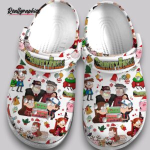 gravity falls christmas crocs - holiday clogs
