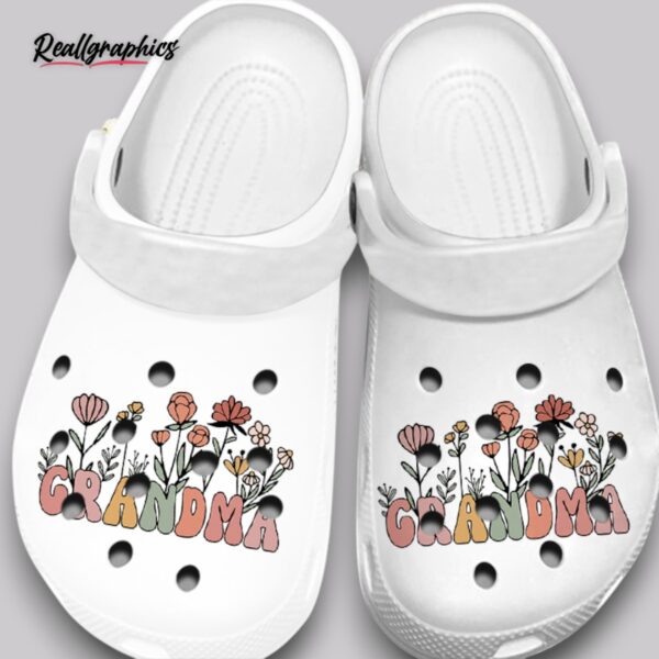grandma print crocs - unisex classic clogs