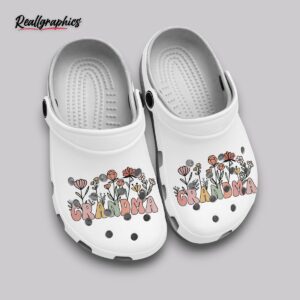 grandma print crocs - unisex classic clogs