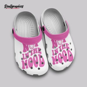 grumpy face clogs - funny mood slip on shoes