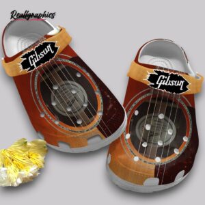 guitar print slippers - music lover comfort