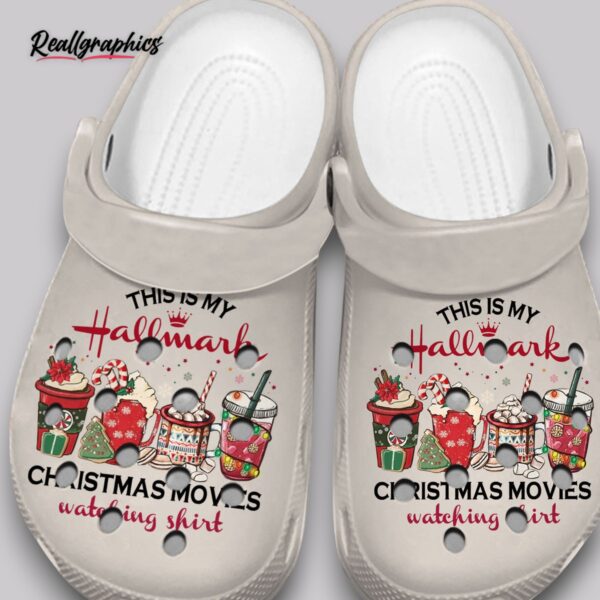 hallmark christmas movie watching crocs - waterproof unisex clogs