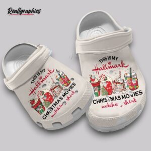 hallmark christmas movie watching crocs - waterproof unisex clogs