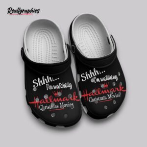 hallmark christmas movies crocs - funny unisex clogs