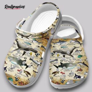 hawaiian print clogs - tropical animal design shoes