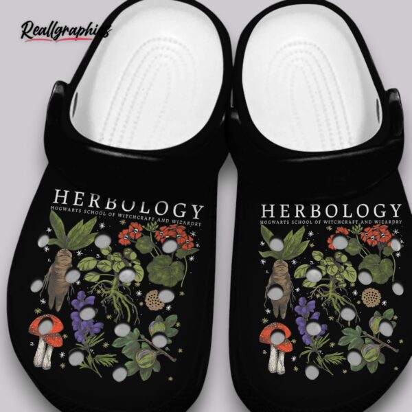 herbology print crocs - 3d printed unisex clogs