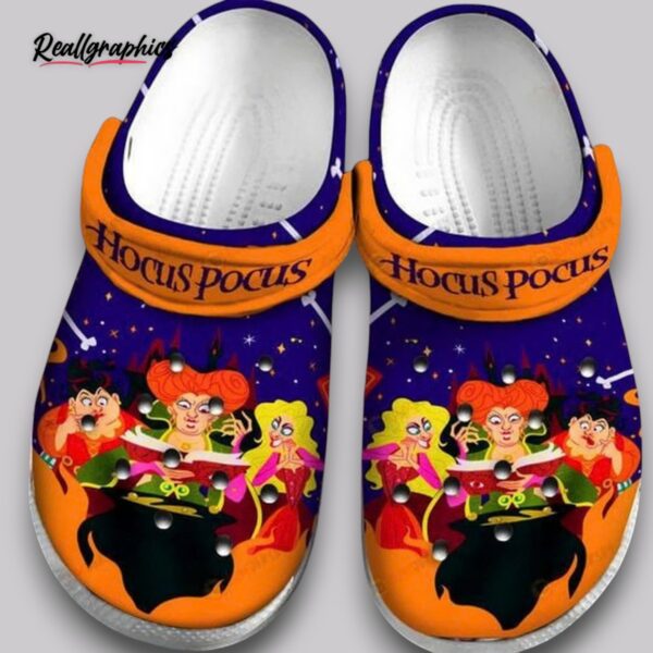 hocus pocus clogs - witch movie cartoon shoes for kids & adults