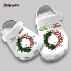 holiday crocs unisex classic clogs - lightweight printed shoes