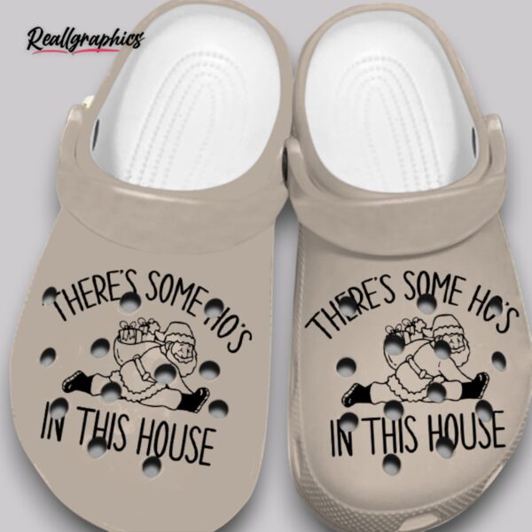 ho's in the house crocs - funny christmas unisex clogs