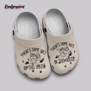 ho's in the house crocs - funny christmas unisex clogs