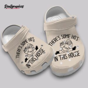 ho's in the house crocs - funny christmas unisex clogs