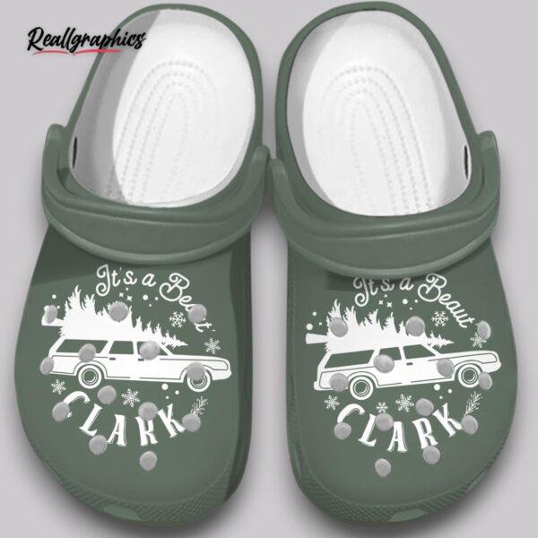 it's a beaut clark crocs - funny printed clogs