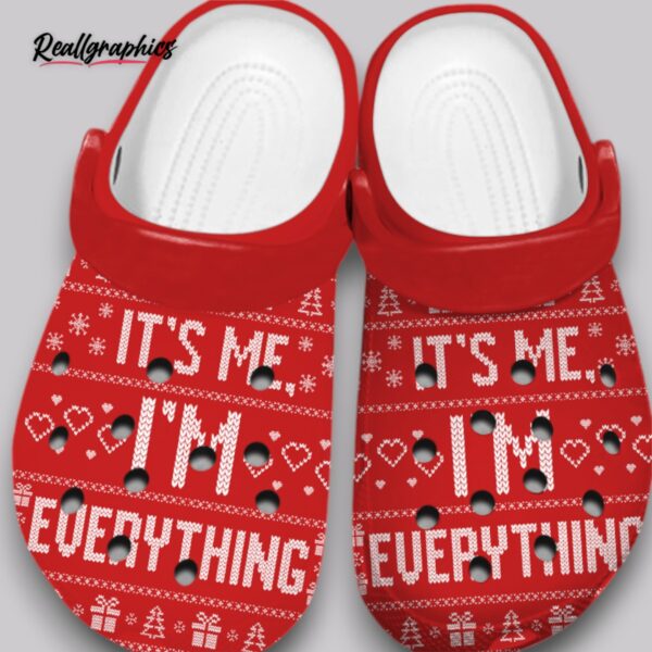 it's me, i'm everything crocs - waterproof unisex classic clogs