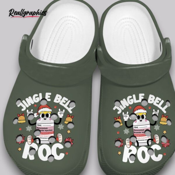 jingle bell rock crocs - unisex classic lightweight shoes