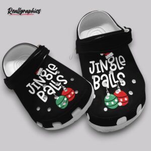 jingle bells crocs - christmas holiday clogs - unisex classic shoes